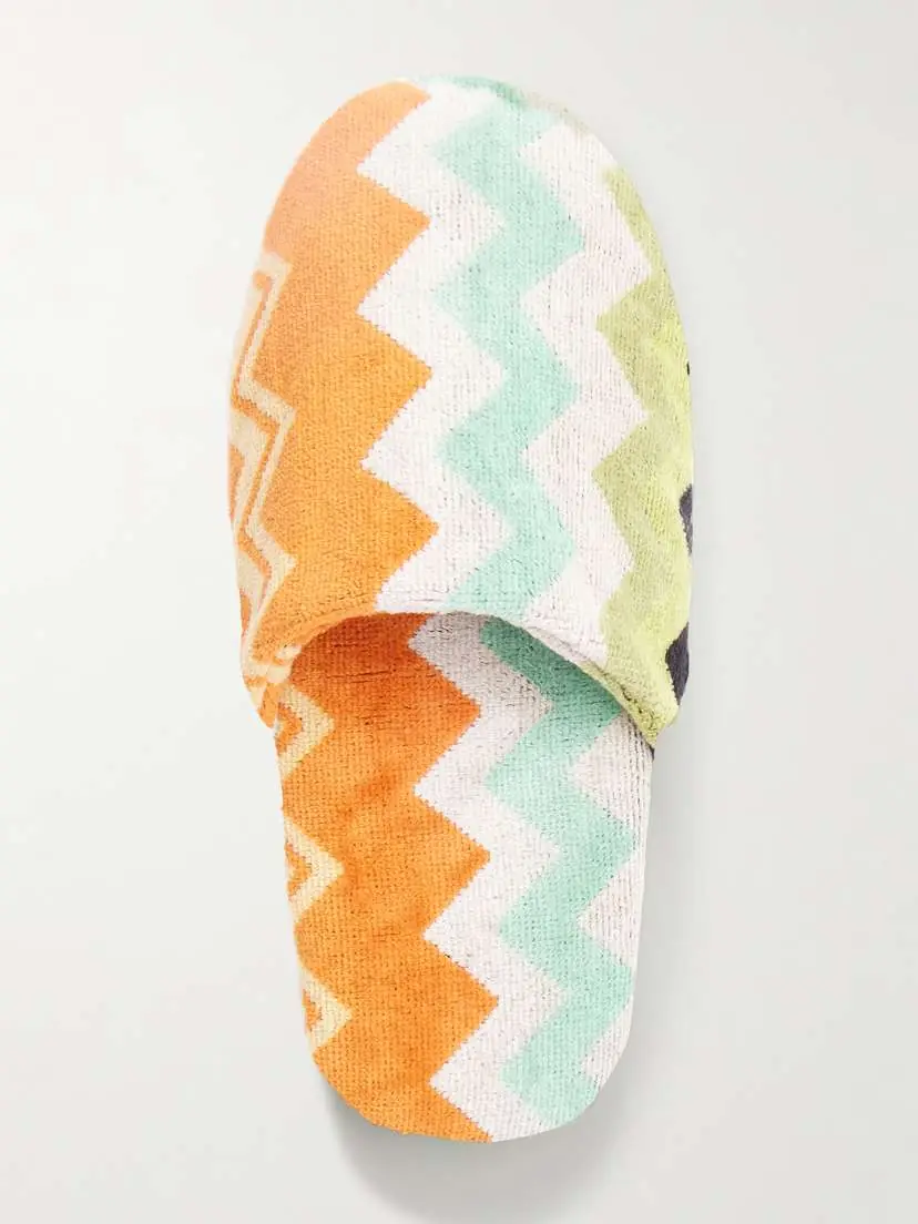 Missoni Home Giacomo Striped Cotton-terry Slippers | Thumbnail 6 Missoni Home Giacomo Striped Cotton-terry Slippers | Thumbnail 6