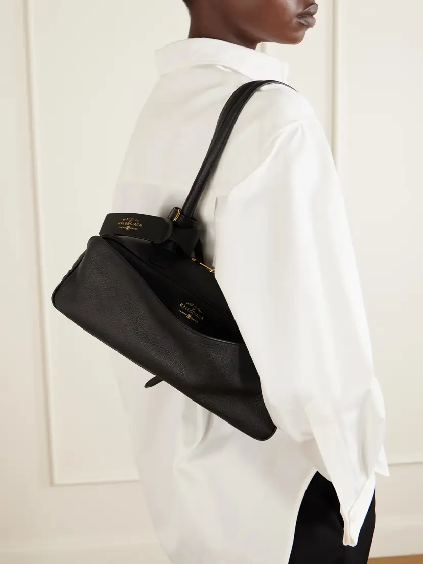 Balenciaga Carrie Small Textured-leather Shoulder Bag | Thumbnail 2