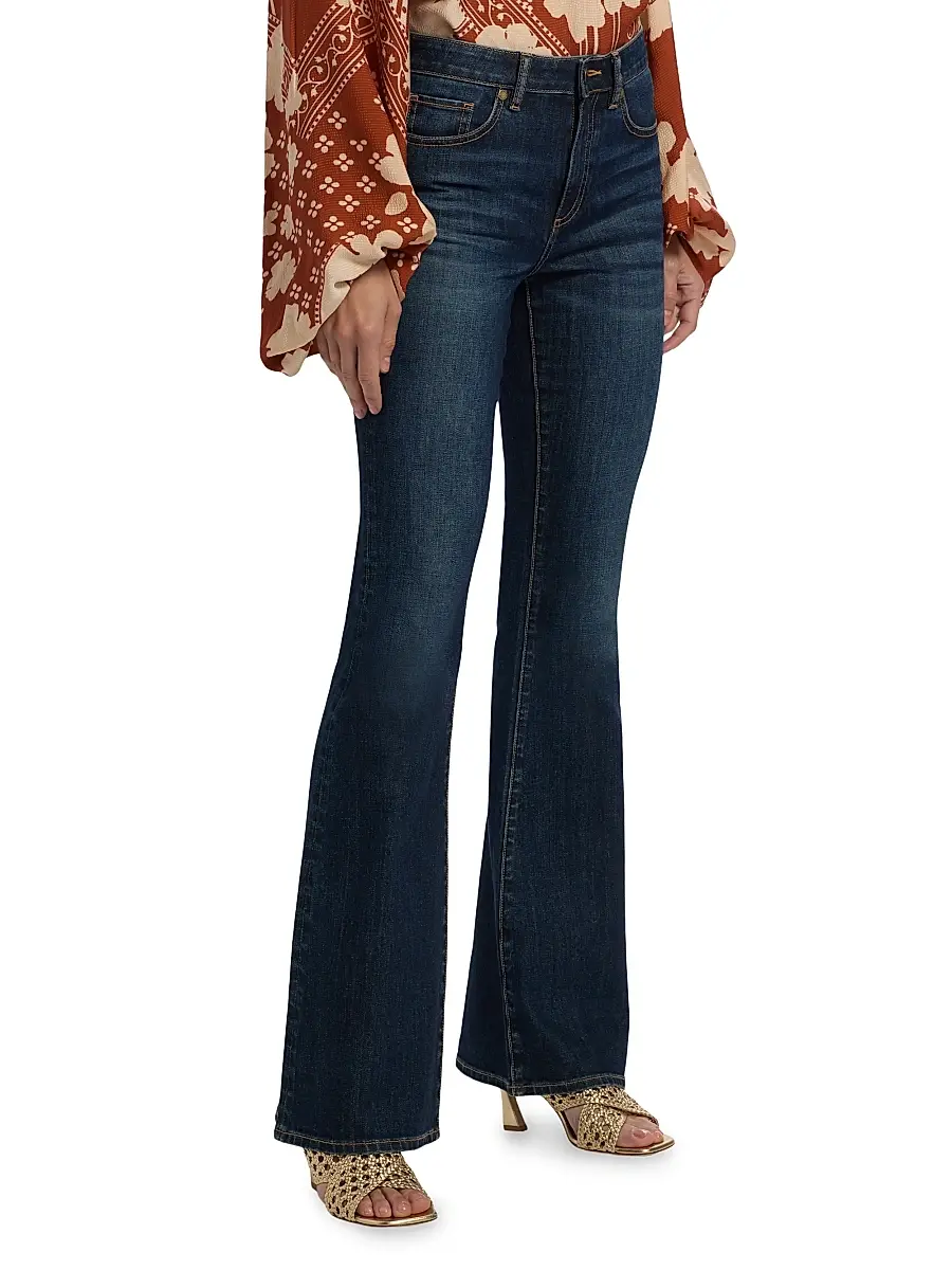 Ramy Brook Women's Helena Flared Jeans | Thumbnail 4