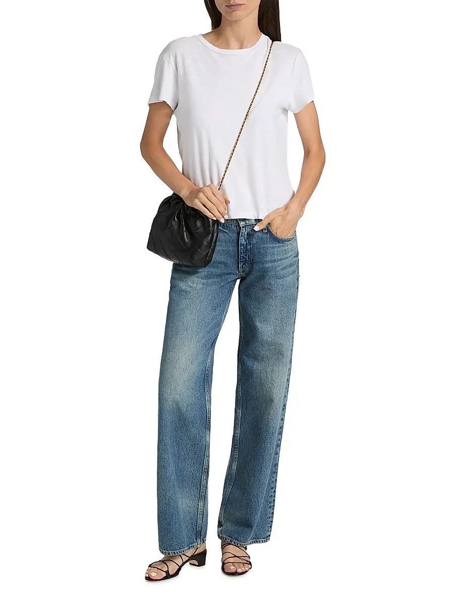 rag & bone Women's Cam Low-Rise Full Straight-Leg Jeans | Thumbnail 2 rag & bone Women's Cam Low-Rise Full Straight-Leg Jeans | Thumbnail 2