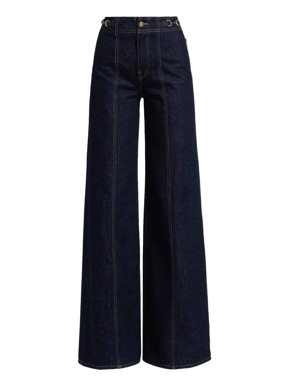 Ulla Johnson Women's Delphine Hight-Rise Wide-Leg Jeans