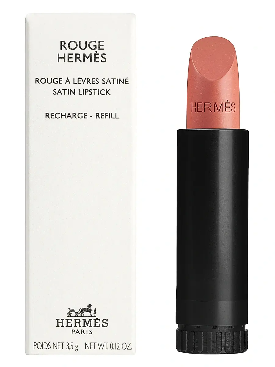 HERMÈS Women's Rouge Hermès Satin Lipstick Refill - 17 Beige Ebloui | Image 1 HERMÈS Women's Rouge Hermès Satin Lipstick Refill - 17 Beige Ebloui | Image 1
