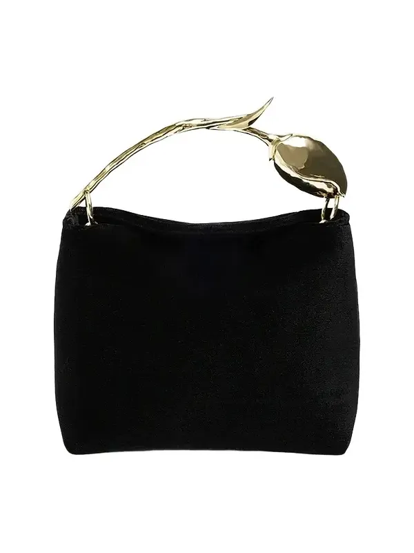 Women's Bloom Mini Velvet Top Handle Bag