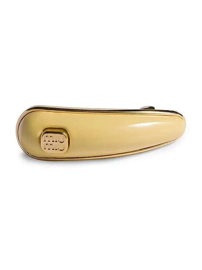 Women's Patent Leather Hair Clip