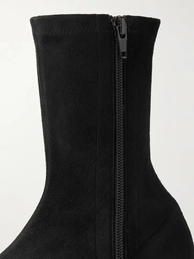 The Row Liisa Suede Ankle Boots | Thumbnail 4 The Row Liisa Suede Ankle Boots | Thumbnail 4