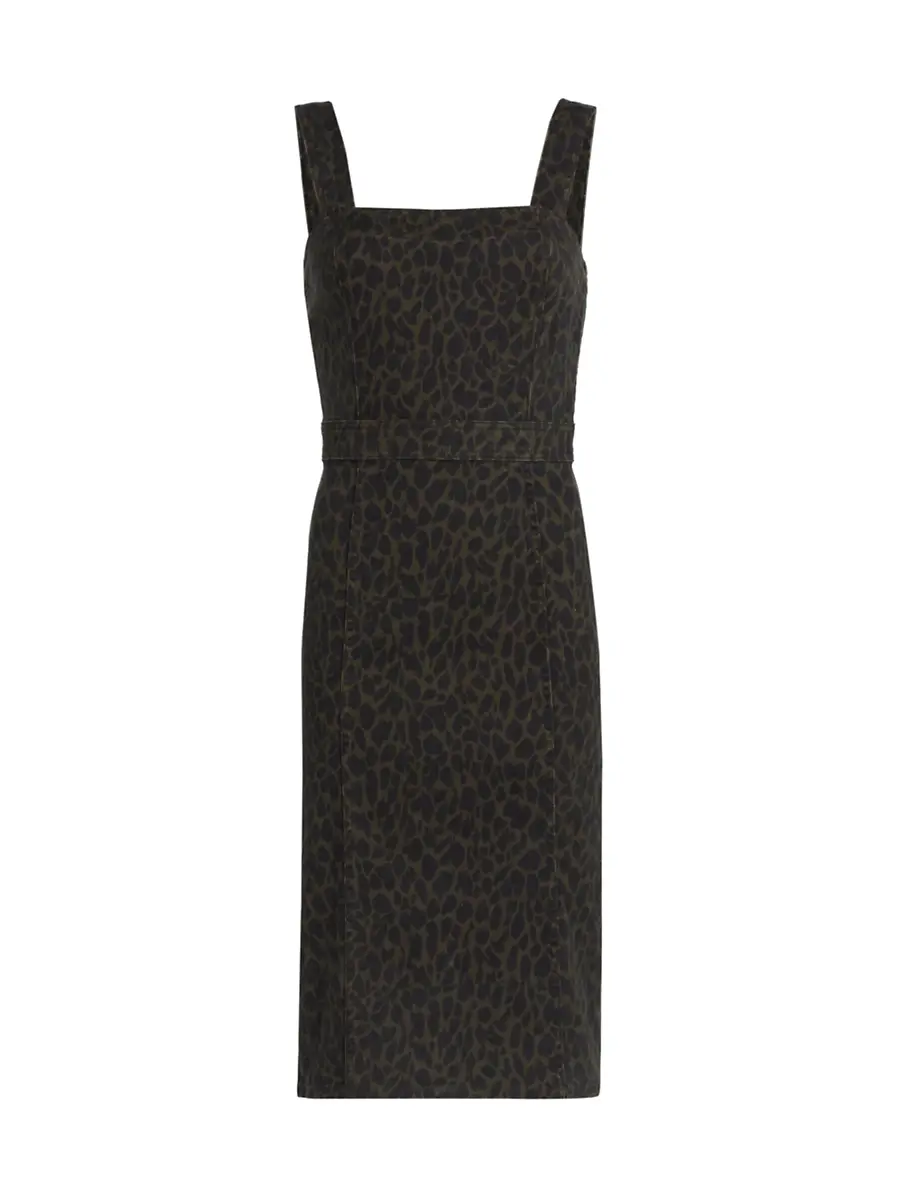 Ramy Brook Women's Tamera Denim Printed Midi-Dress | Image 1 Ramy Brook Women's Tamera Denim Printed Midi-Dress | Image 1