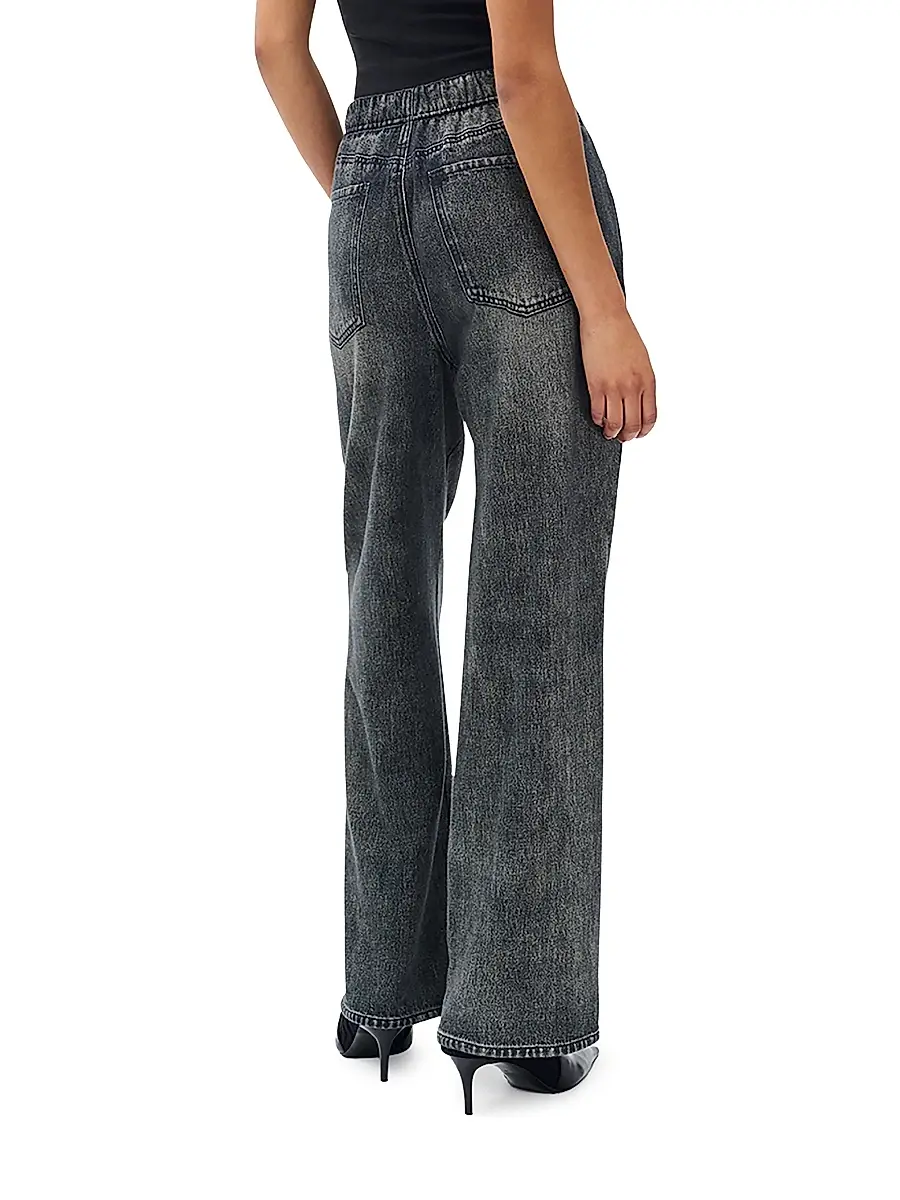 rag & bone Women's rb Miramar Terry Wide-Leg Track Pants | Thumbnail 5 rag & bone Women's rb Miramar Terry Wide-Leg Track Pants | Thumbnail 5