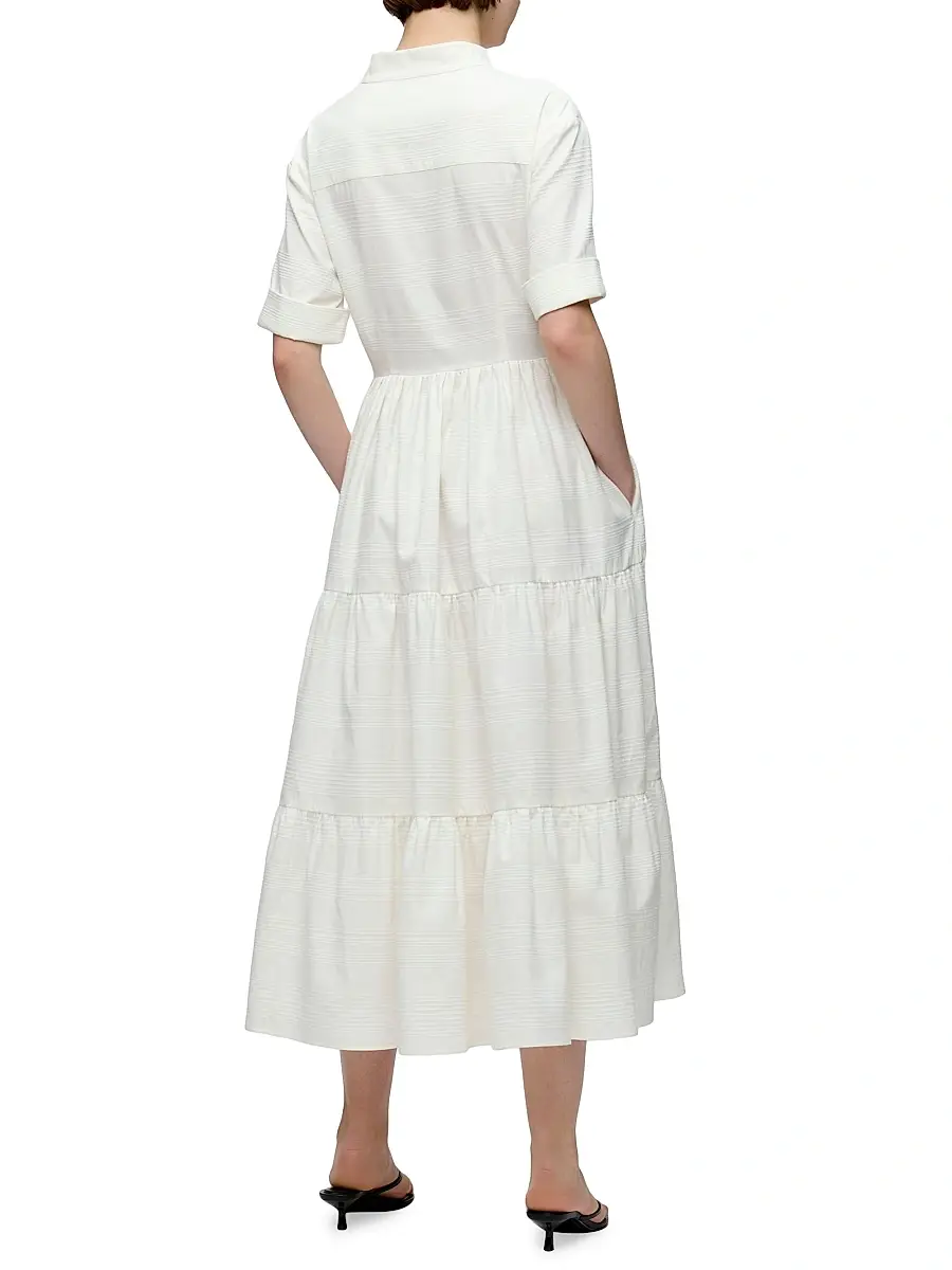 CALLAS MILANO Women's Sardinia Tiered Dress | Thumbnail 3 CALLAS MILANO Women's Sardinia Tiered Dress | Thumbnail 3