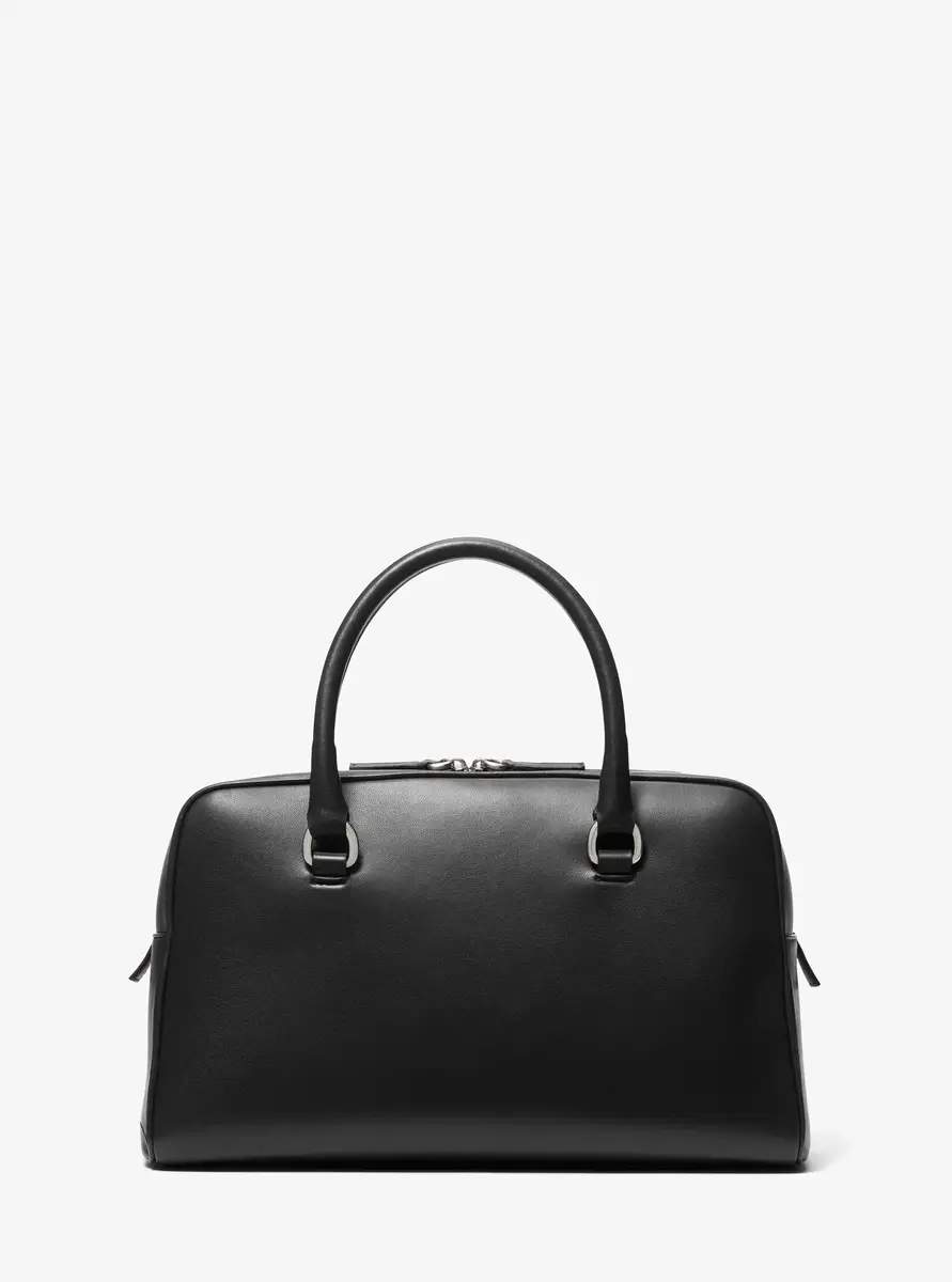 Michael Kors Collection Kasia Medium Leather Satchel | Thumbnail 10 Michael Kors Collection Kasia Medium Leather Satchel | Thumbnail 10