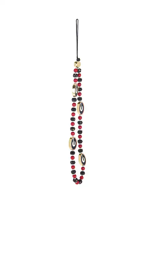 BaubleBar University Of Georgia Beaded Phone Charm | Image 1 BaubleBar University Of Georgia Beaded Phone Charm | Image 1