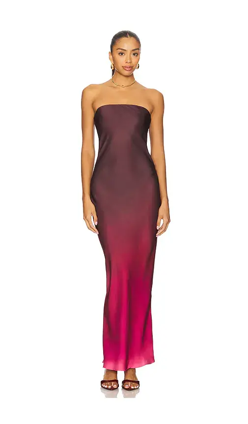 ROCOCO SAND Strapless Maxi Dress