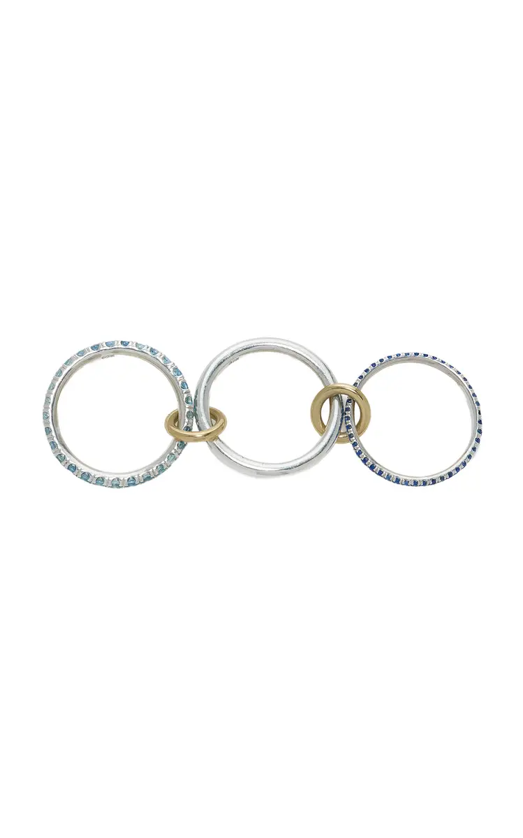 Spinelli Kilcollin Exclusive Riviera Norah 18K Yellow Gold Multi-Stone Ring | Thumbnail 4 Spinelli Kilcollin Exclusive Riviera Norah 18K Yellow Gold Multi-Stone Ring | Thumbnail 4