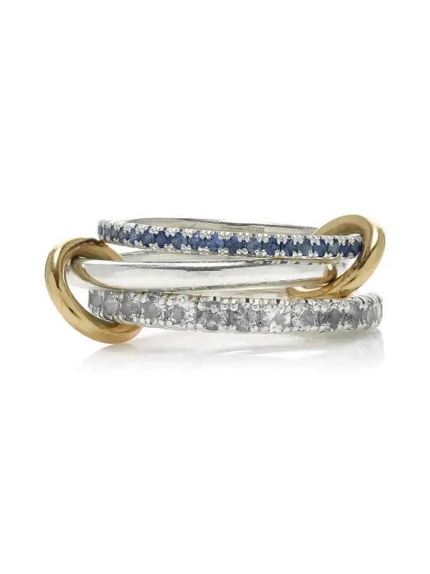 Exclusive Riviera Norah 18K Yellow Gold Multi-Stone Ring