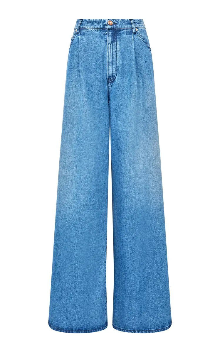 Gabriela Hearst Brenn Wide-Leg Denim Jeans | Image 1 Gabriela Hearst Brenn Wide-Leg Denim Jeans | Image 1