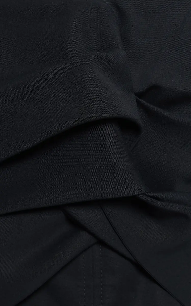 Jil Sander Ruched Cotton-Silk Maxi Dress | Thumbnail 9 Jil Sander Ruched Cotton-Silk Maxi Dress | Thumbnail 9