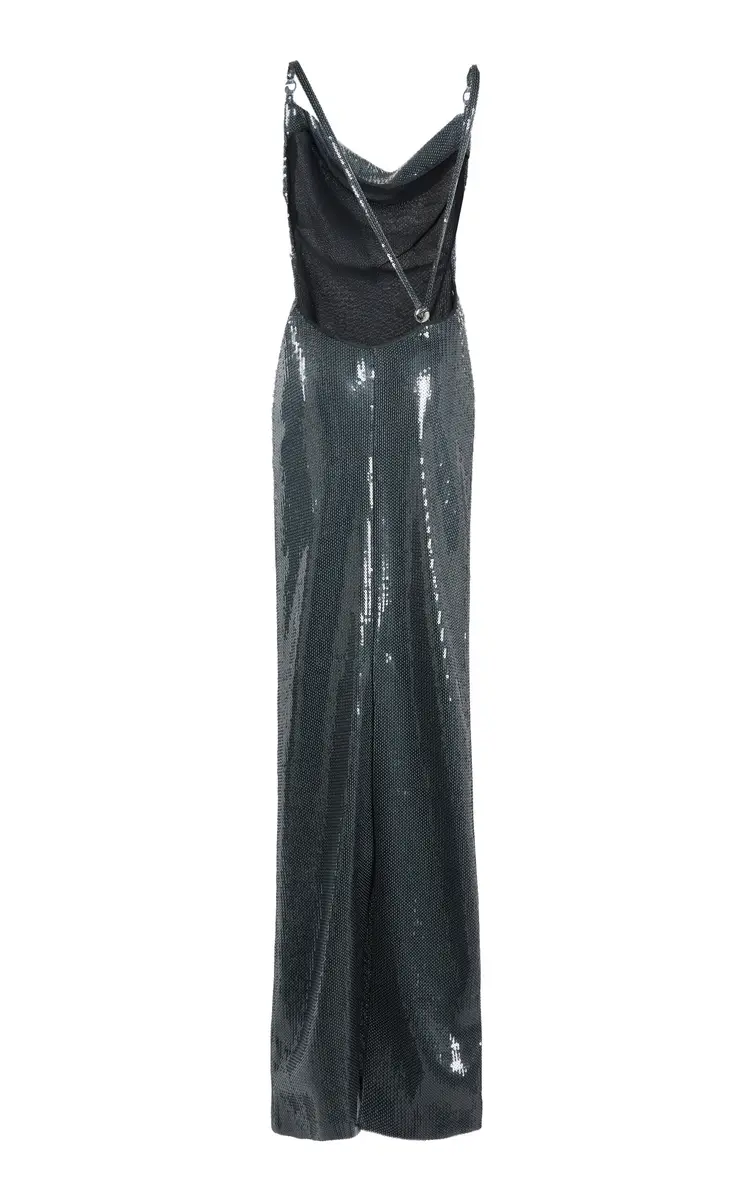 Coperni Ruched Sequin-Embellished Gown | Thumbnail 5