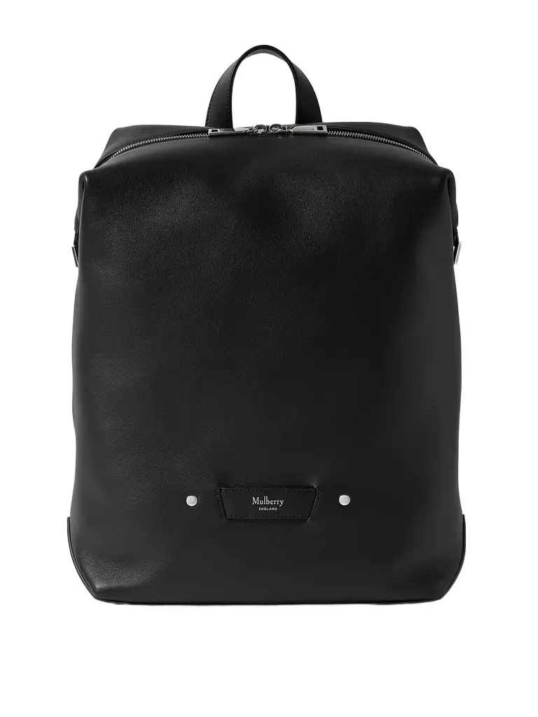 Mulberry Rye Full-Grain Leather Backpack - Men | Image 1 Mulberry Rye Full-Grain Leather Backpack - Men | Image 1