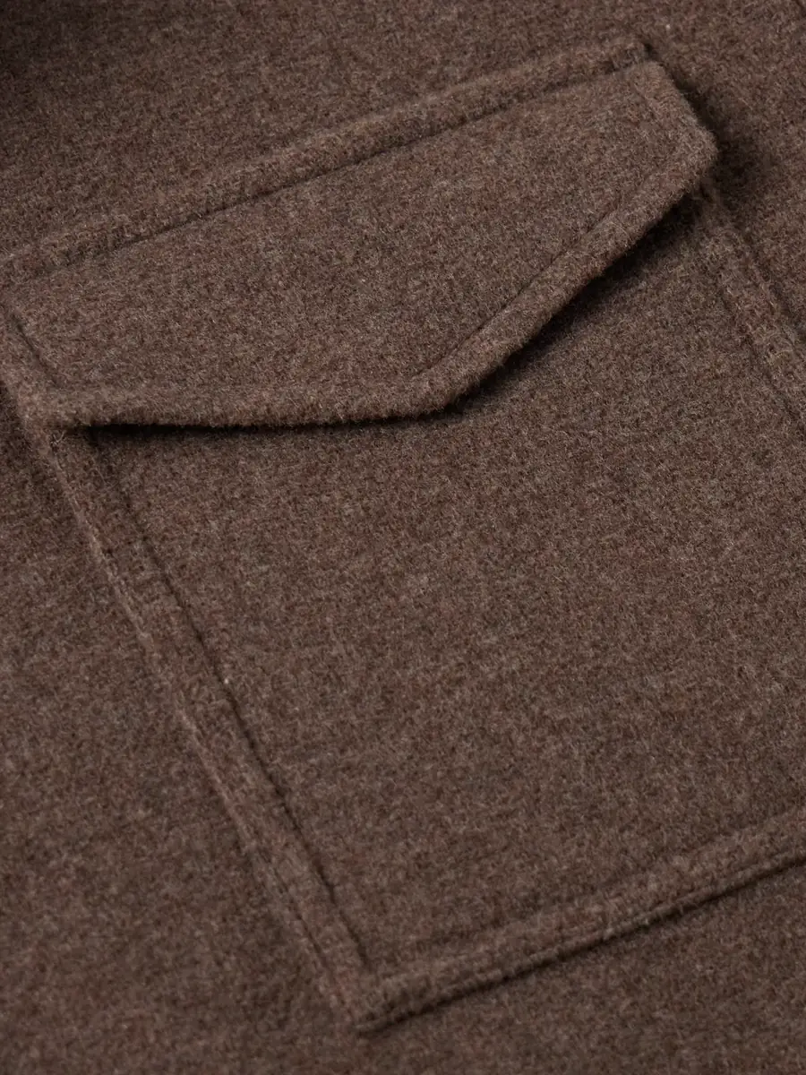 HERNO Wool-Blend Felt Overshirt - Men | Thumbnail 5