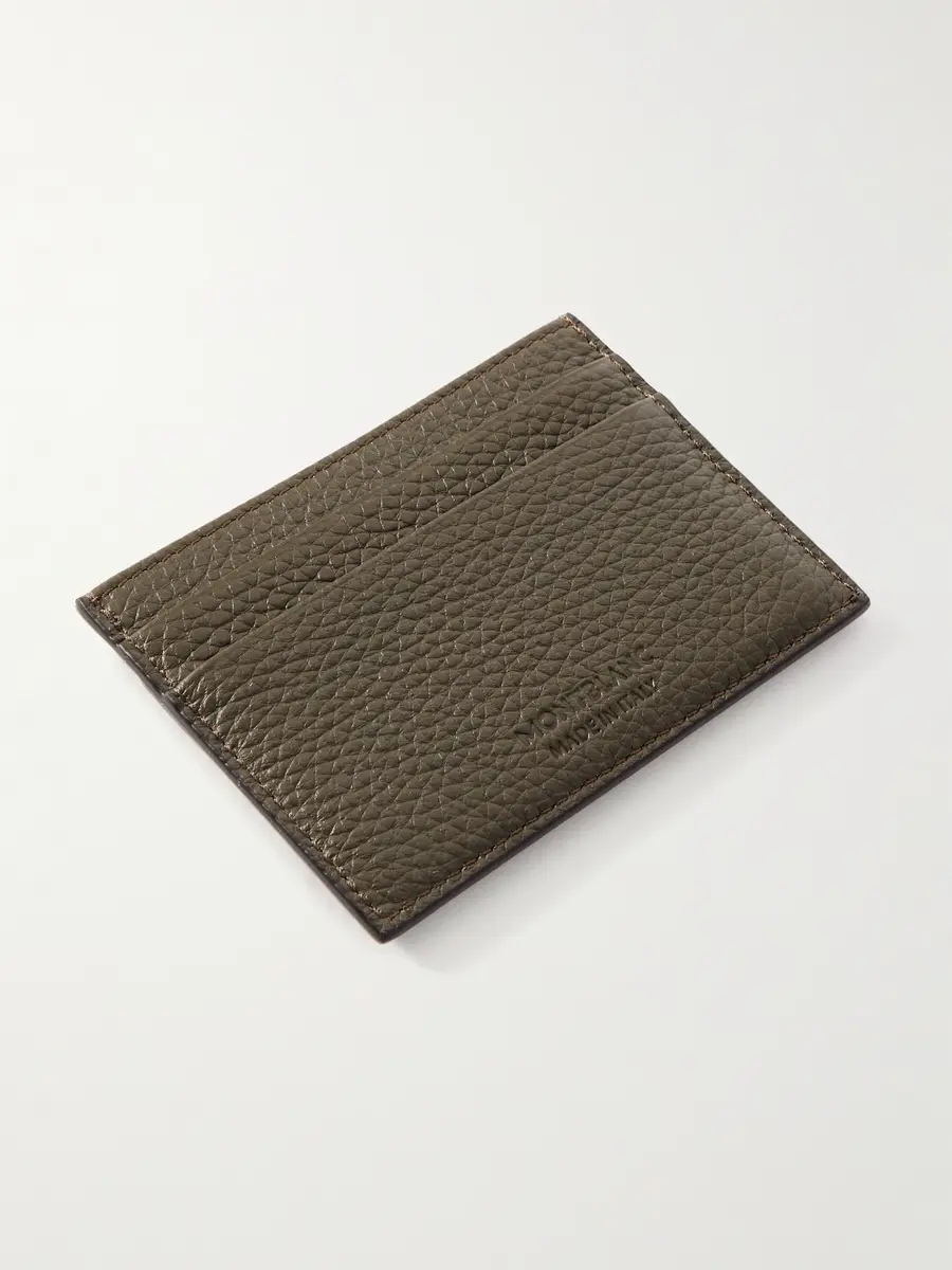 Montblanc Full-Grain Leather Cardholder - Men | Thumbnail 2 Montblanc Full-Grain Leather Cardholder - Men | Thumbnail 2