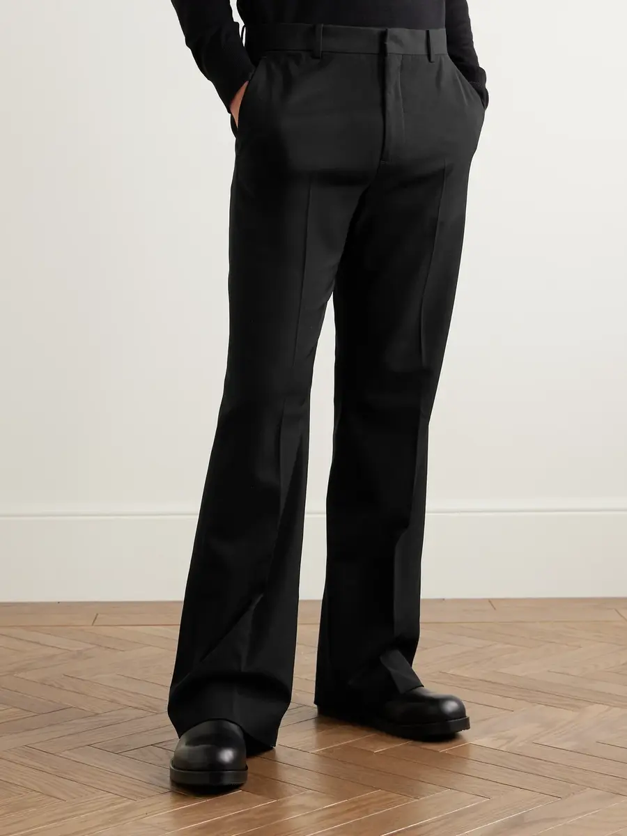 Acne Studios Flared Woven Trousers - Men | Thumbnail 3 Acne Studios Flared Woven Trousers - Men | Thumbnail 3