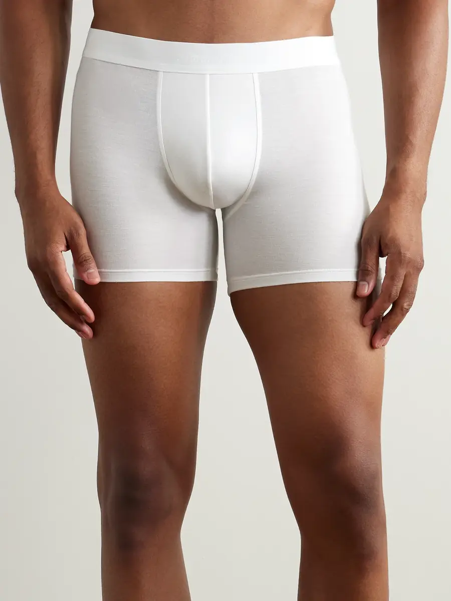 Zimmerli Pureness Stretch-Micro Modal Boxer Briefs - Men | Thumbnail 2 Zimmerli Pureness Stretch-Micro Modal Boxer Briefs - Men | Thumbnail 2