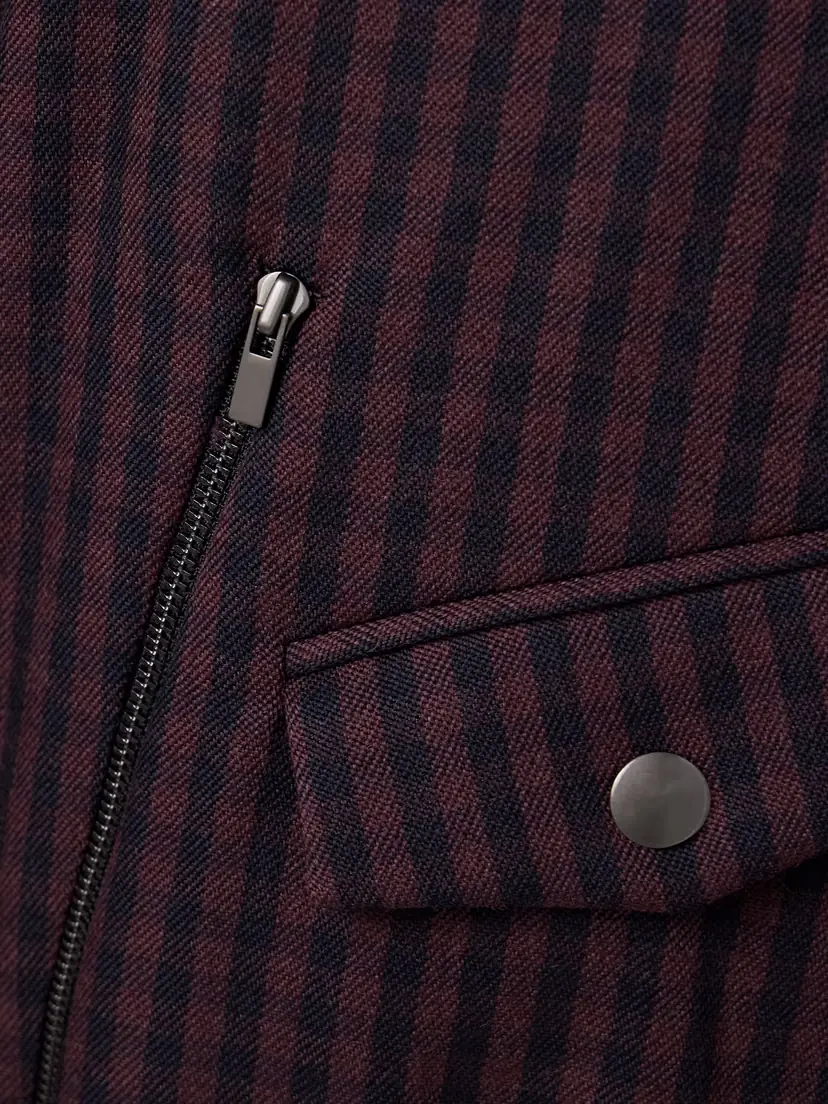 Tibi Jules Gingham Wool Bomber Jacket | Thumbnail 5 Tibi Jules Gingham Wool Bomber Jacket | Thumbnail 5