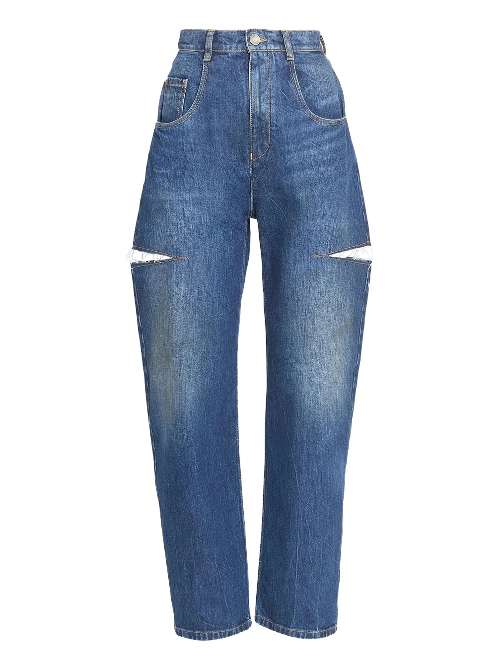 Maison Margiela Women's Side Slash 5-Pocket Jeans