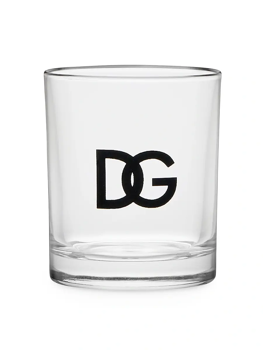 Dolce & Gabbana DG Logo Water Glasses 2-Piece Set | Thumbnail 2 Dolce & Gabbana DG Logo Water Glasses 2-Piece Set | Thumbnail 2