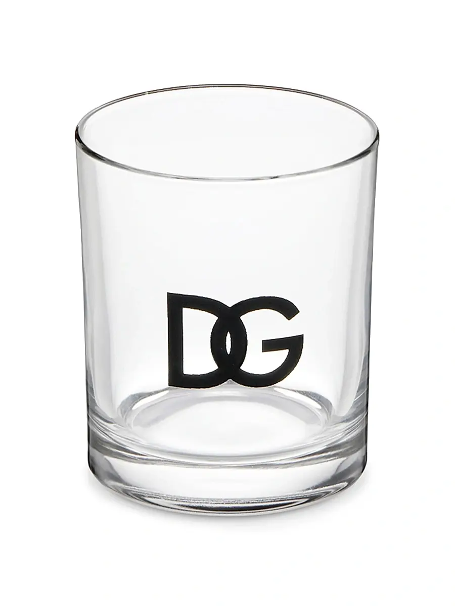 Dolce & Gabbana DG Logo Water Glasses 2-Piece Set | Thumbnail 3 Dolce & Gabbana DG Logo Water Glasses 2-Piece Set | Thumbnail 3