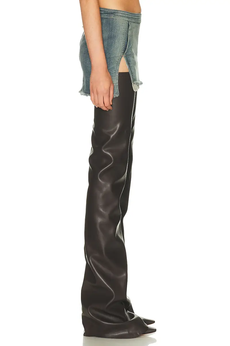 Rick Owens Fog Cutoff Mini Skirt | Thumbnail 3 Rick Owens Fog Cutoff Mini Skirt | Thumbnail 3
