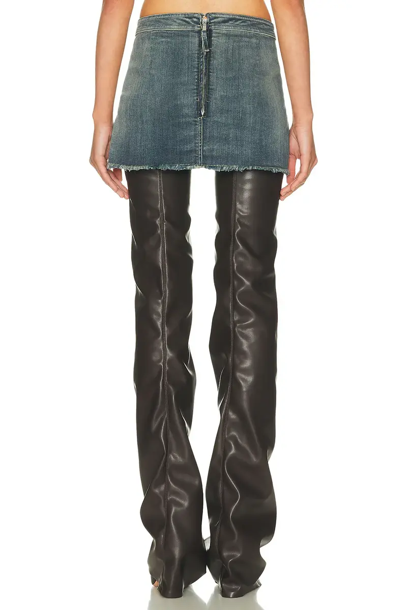 Rick Owens Fog Cutoff Mini Skirt | Thumbnail 4 Rick Owens Fog Cutoff Mini Skirt | Thumbnail 4