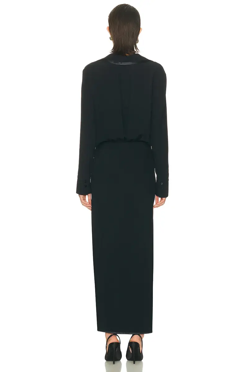 The Attico Long Sleeve Midi Dress | Thumbnail 3 The Attico Long Sleeve Midi Dress | Thumbnail 3