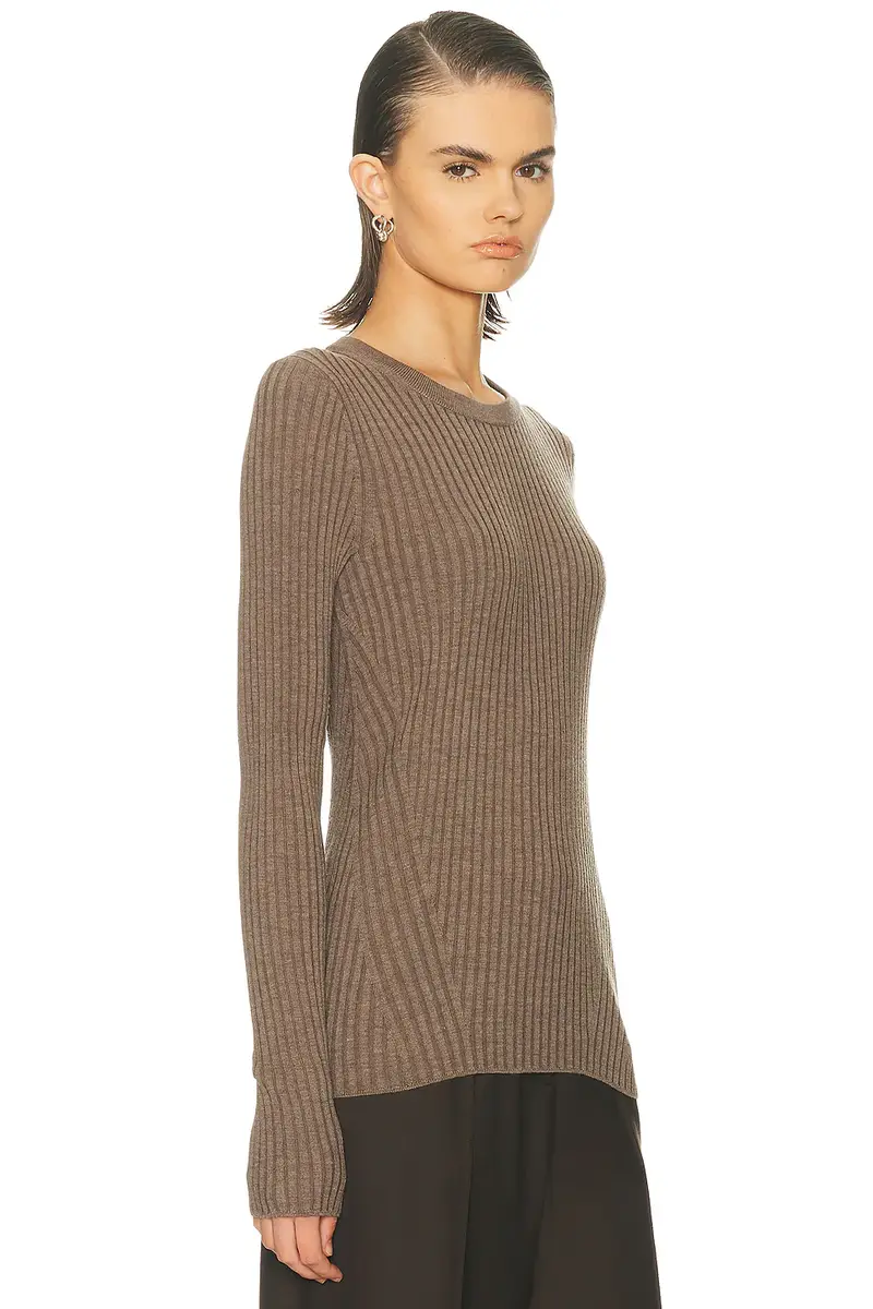 Helmut Lang Open Back Ribbed Top | Thumbnail 3 Helmut Lang Open Back Ribbed Top | Thumbnail 3