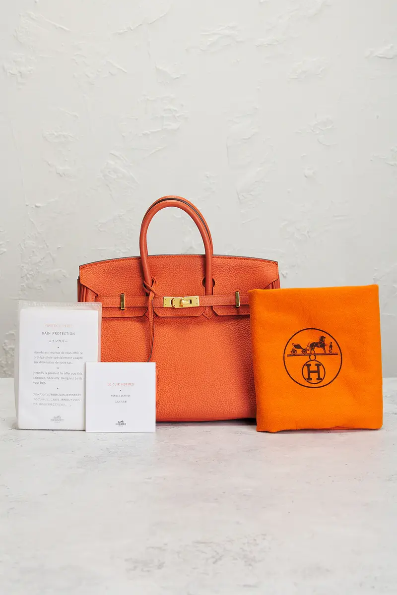 HERMÈS Chevre Birkin 25 Handbag | Thumbnail 11 HERMÈS Chevre Birkin 25 Handbag | Thumbnail 11
