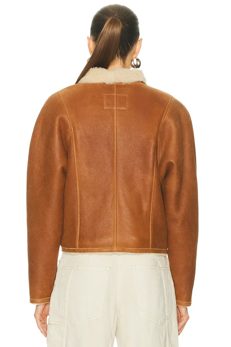 Isabel Marant Blondine Shearling Jacket | Thumbnail 4 Isabel Marant Blondine Shearling Jacket | Thumbnail 4