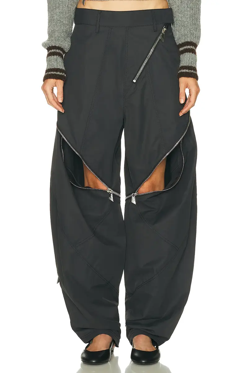 The Attico Zipper Long Pant | Thumbnail 4 The Attico Zipper Long Pant | Thumbnail 4