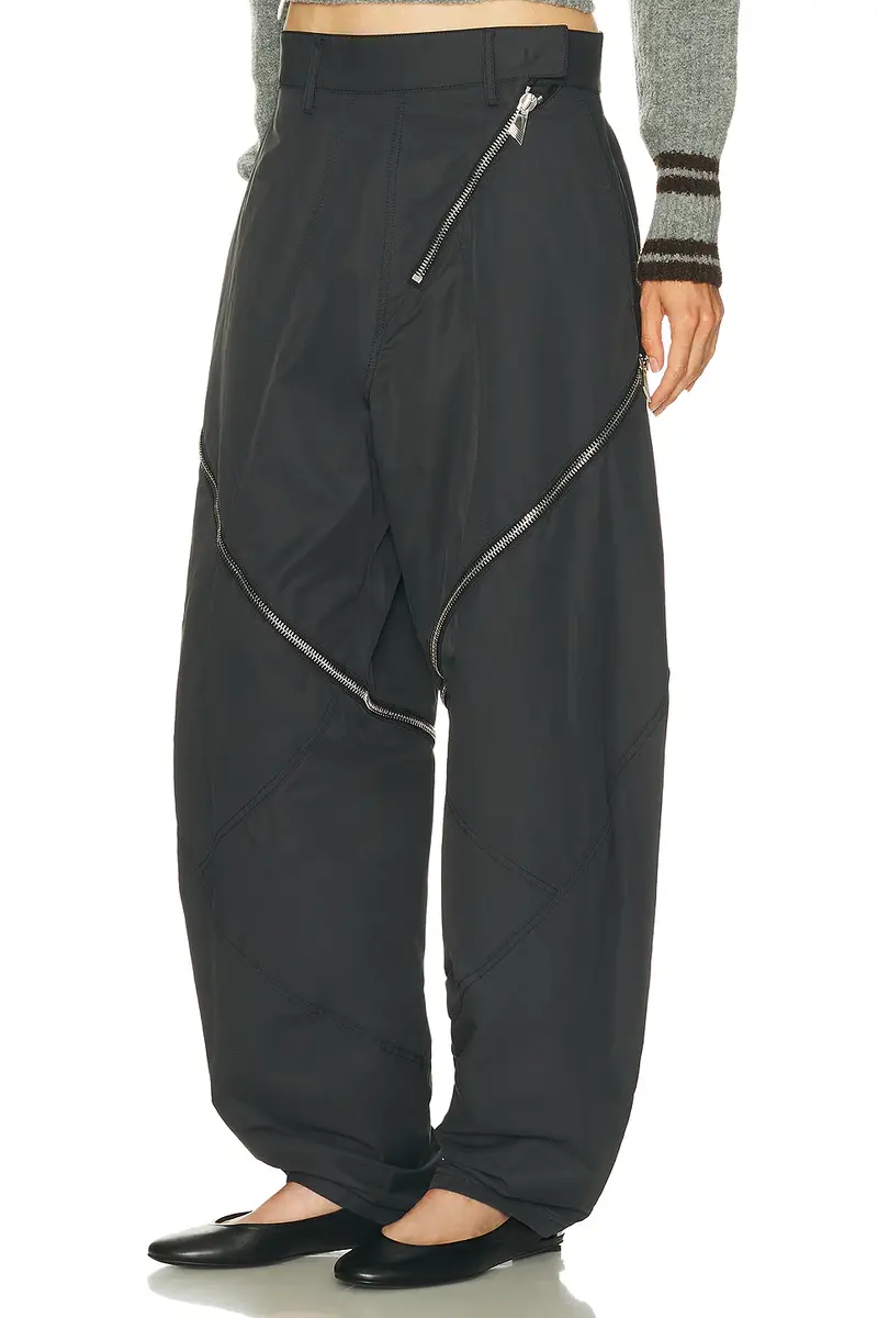 The Attico Zipper Long Pant | Thumbnail 6 The Attico Zipper Long Pant | Thumbnail 6