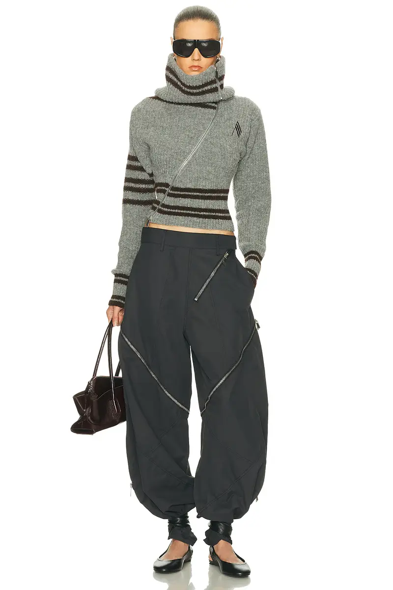 The Attico Zipper Long Pant | Thumbnail 8 The Attico Zipper Long Pant | Thumbnail 8