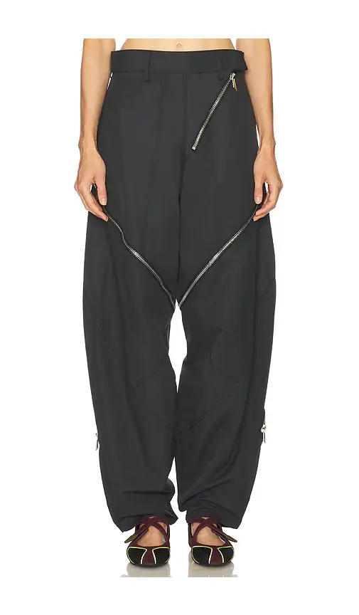The Attico Zipper Long Pant | Image 1 The Attico Zipper Long Pant | Image 1