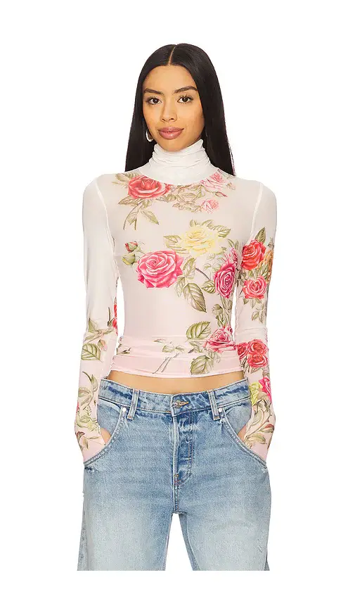 AFRM Zadie Mesh Top | Image 1 AFRM Zadie Mesh Top | Image 1