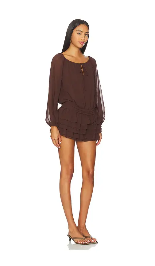 Amanda Uprichard Dallas Skort Romper | Thumbnail 2 Amanda Uprichard Dallas Skort Romper | Thumbnail 2