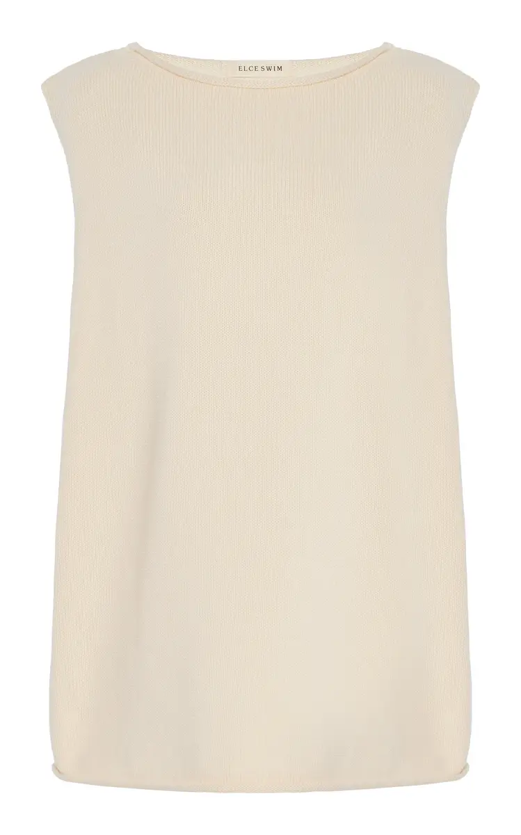 ELCE Exclusive Manon Knit Cotton Top | Thumbnail 8 ELCE Exclusive Manon Knit Cotton Top | Thumbnail 8