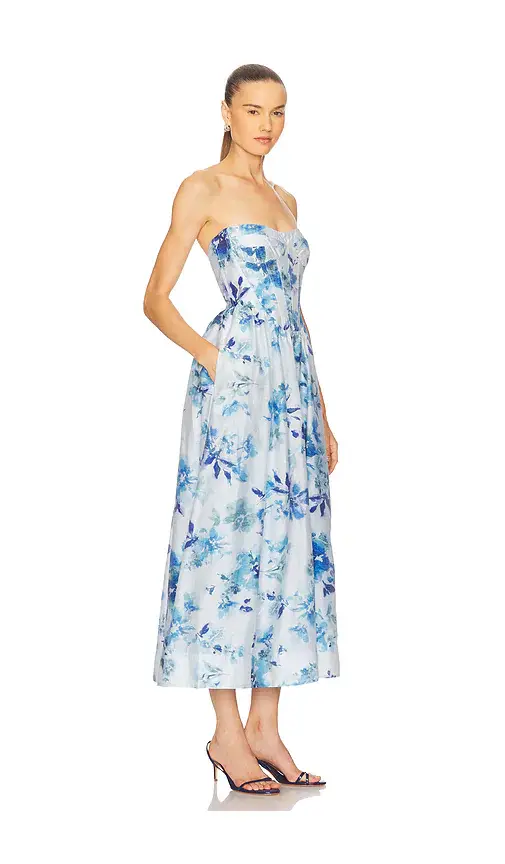 Bardot Lola Corset Midi Dress | Thumbnail 2 Bardot Lola Corset Midi Dress | Thumbnail 2