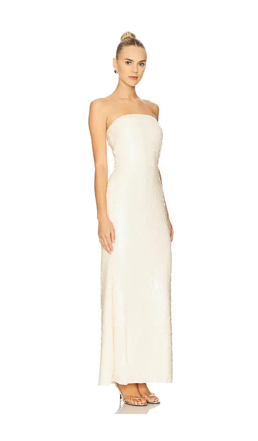 SIMONMILLER Sculpty Strapless Sequin Dress | Thumbnail 2 SIMONMILLER Sculpty Strapless Sequin Dress | Thumbnail 2