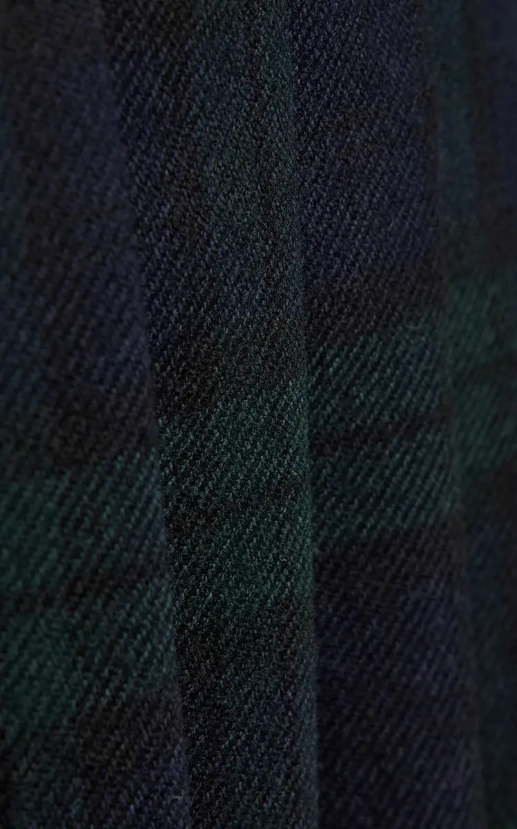 Miu Miu Pleated Checked Wool-Twill Mini Skirt | Thumbnail 5 Miu Miu Pleated Checked Wool-Twill Mini Skirt | Thumbnail 5