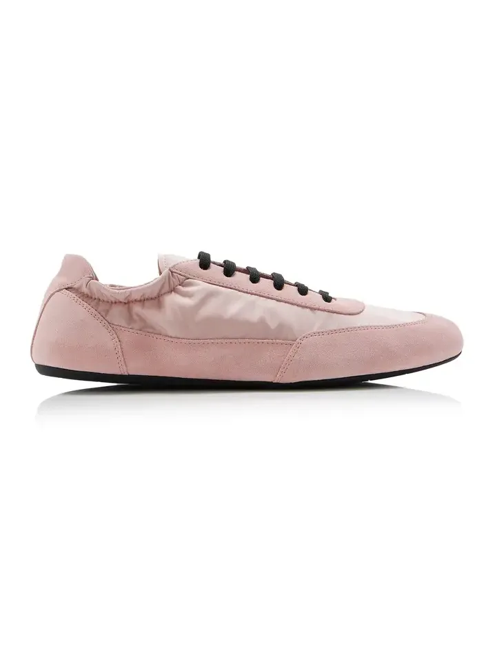 Collapse Suede-Trimmed Re-Nylon Sneakers