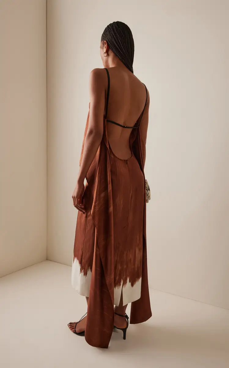 Proenza Schouler Wilma Double Printed Silk Dress | Thumbnail 14 Proenza Schouler Wilma Double Printed Silk Dress | Thumbnail 14
