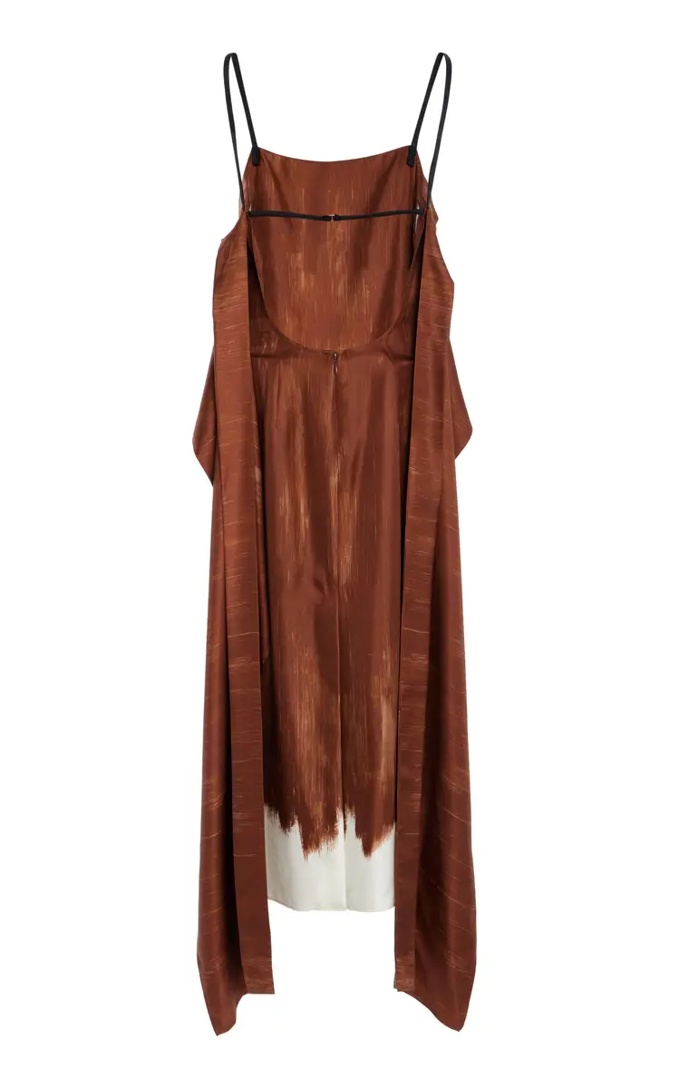 Proenza Schouler Wilma Double Printed Silk Dress | Thumbnail 5 Proenza Schouler Wilma Double Printed Silk Dress | Thumbnail 5