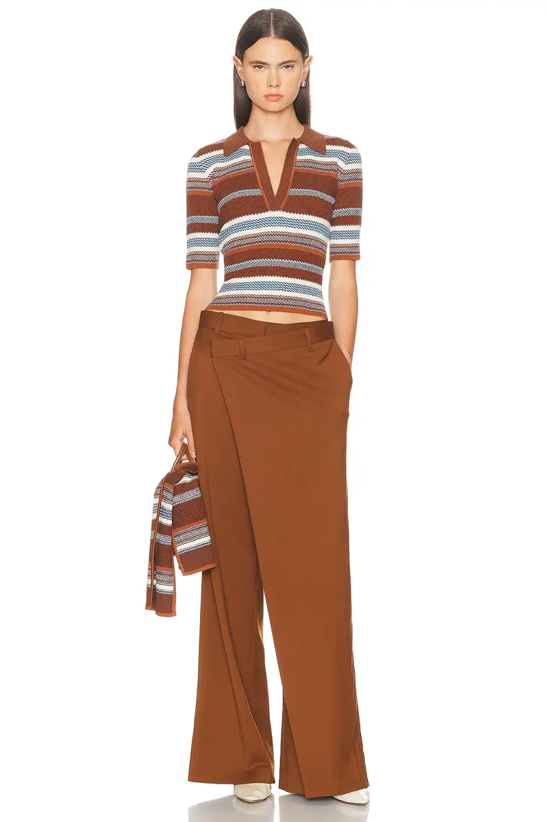 Monse Fold-over Front Trouser | Thumbnail 5 Monse Fold-over Front Trouser | Thumbnail 5