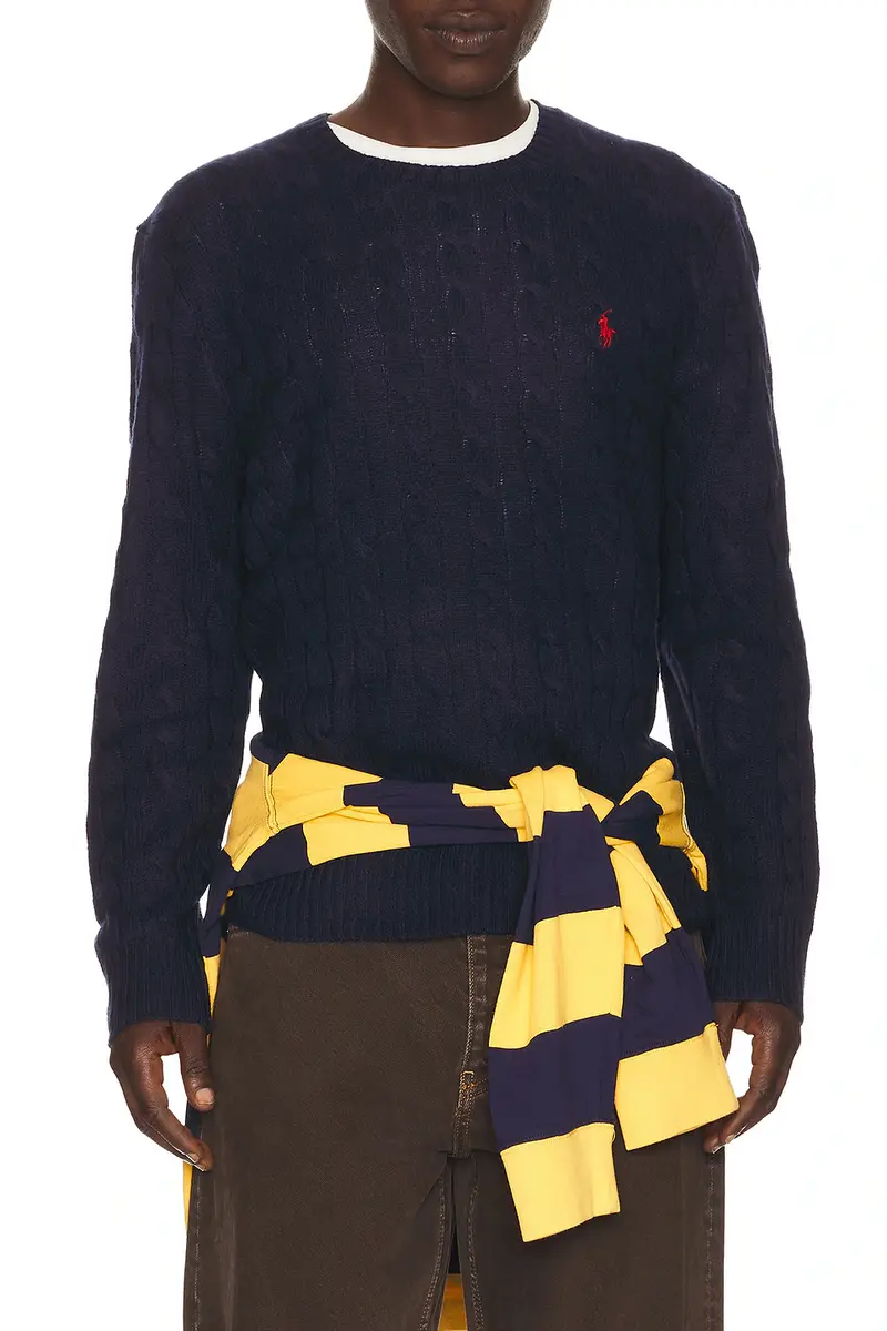 Polo Ralph Lauren Cable-Knit Wool-Cashmere Sweater | Thumbnail 3 Polo Ralph Lauren Cable-Knit Wool-Cashmere Sweater | Thumbnail 3
